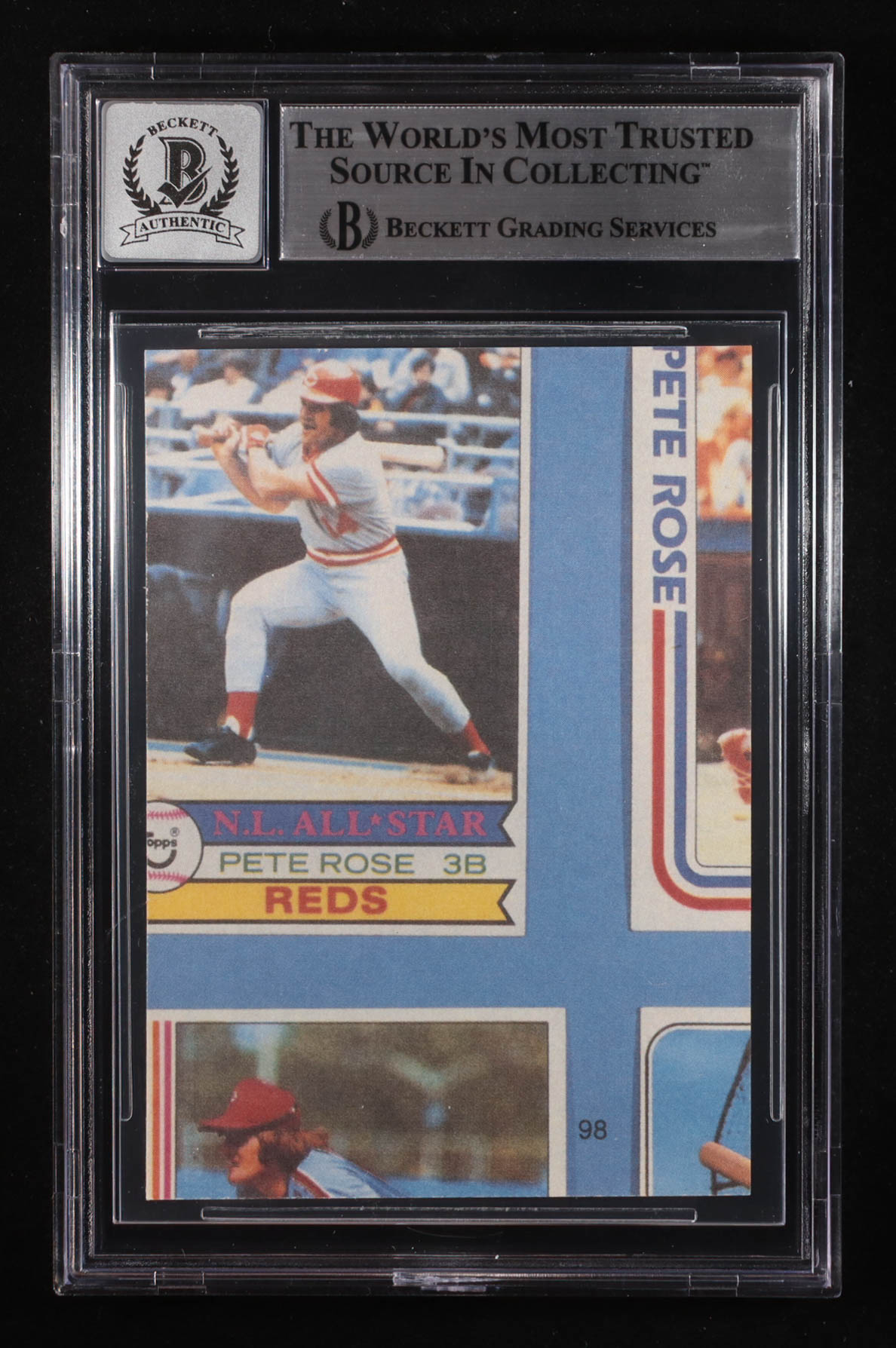 Pete Rose Signed 1985 Topps #98 (BGS | Auto 10) at PristineAuction.com Pete Rose Signed 1985 Topps #98 (BGS | Auto 10) at PristineAuction.com