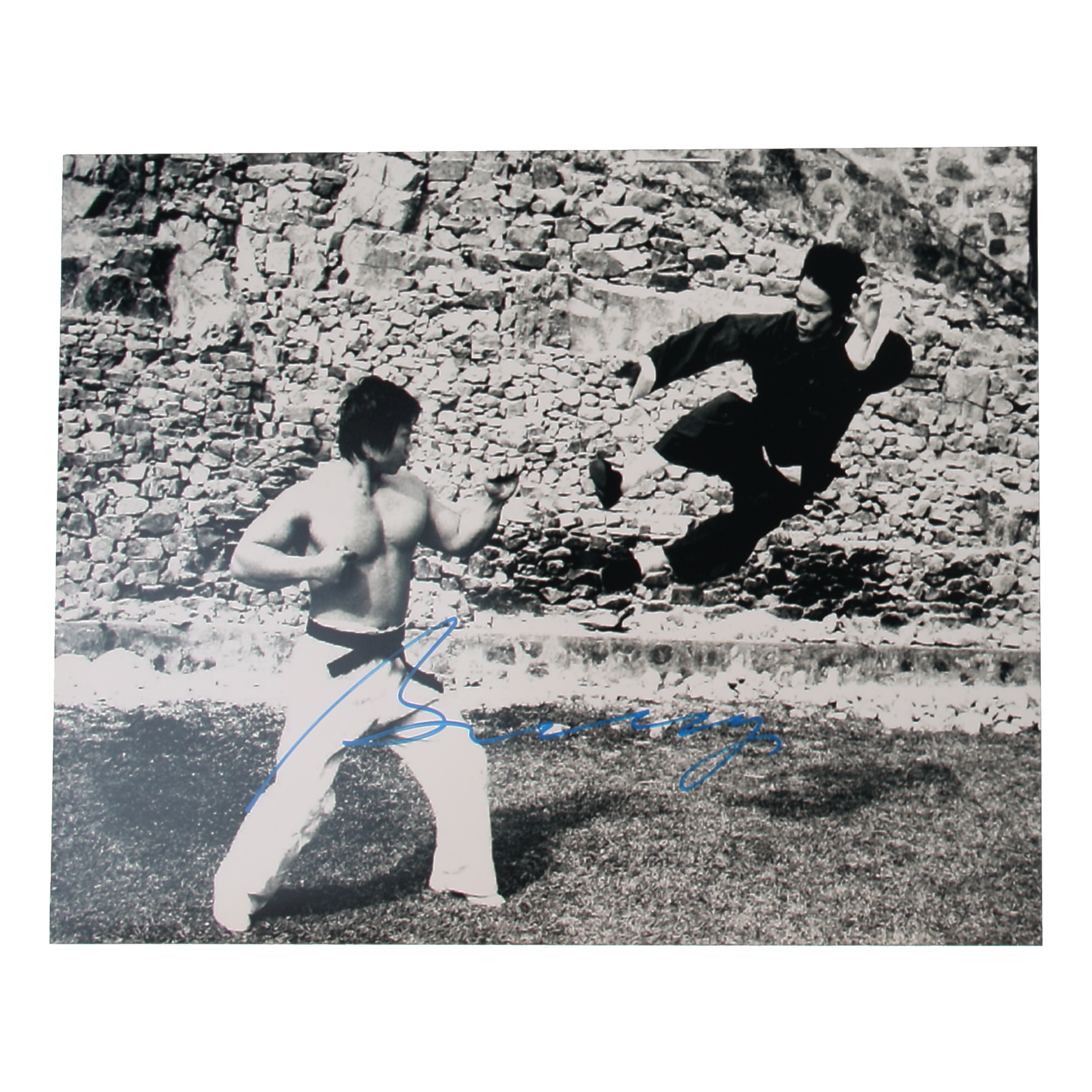 Bolo Yeung Signed "Enter the Dragon" 16x20 Photo (ACOA) at PristineAuction.com Bolo Yeung Signed "Enter the Dragon" 16x20 Photo (ACOA) at PristineAuction.com