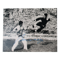 Bolo Yeung Signed "Enter the Dragon" 16x20 Photo (ACOA) at PristineAuction.com