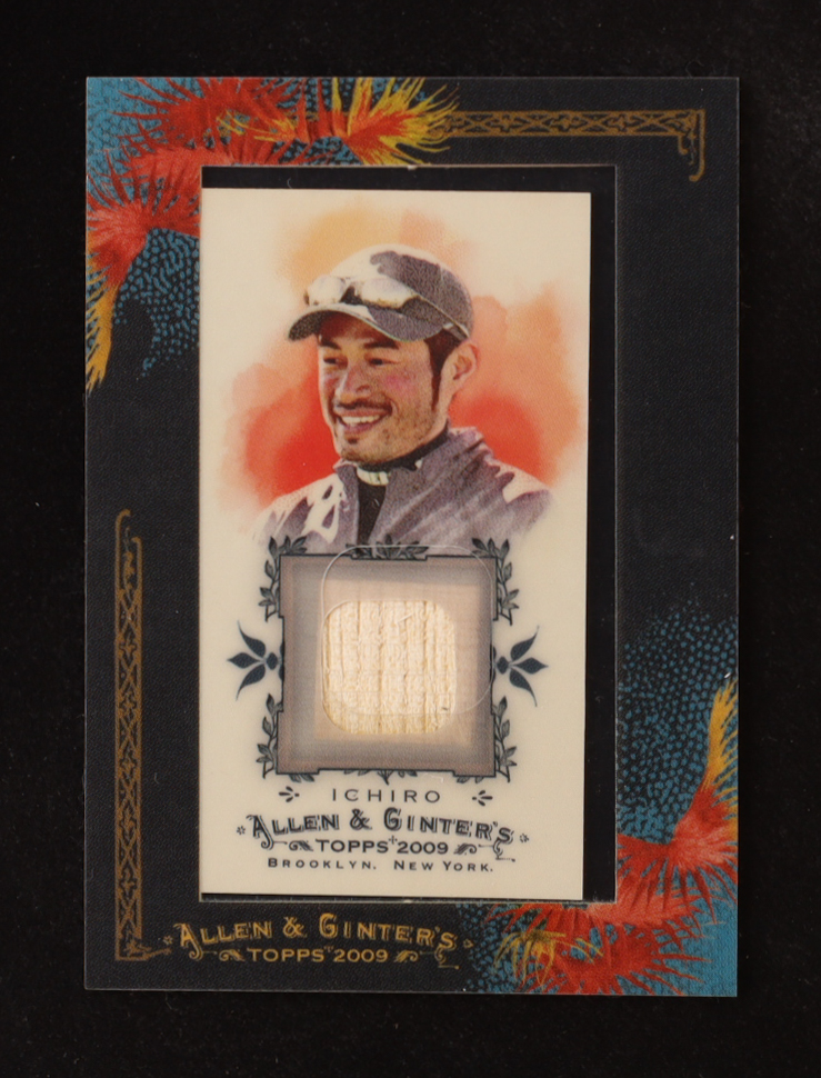 Ichiro Suzuki 2009 Topps Allen and Ginter Relics Bat #IS2 at PristineAuction.com Ichiro Suzuki 2009 Topps Allen and Ginter Relics Bat #IS2 at PristineAuction.com