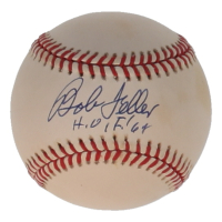 Bob Feller Signed OAL Baseball Inscribed "H.O.F. '62" (JSA) at PristineAuction.com