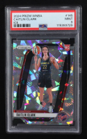 Caitlin Clark 2024 Panini Prizm WNBA Prizms Ice #145 RC (PSA 9) at PristineAuction.com