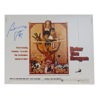 Bolo Yeung Signed "Enter the Dragon" 16x20 Poster (ACOA) at PristineAuction.com