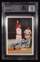 Pete Rose Signed 1985 Topps #81 (BGS & PSA | Auto 10) at PristineAuction.com