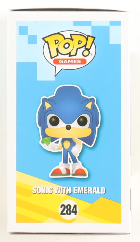 Roger Craig Smith Signed "Sonic the Hedgehog" #284 Sonic with Emerald Funko Pop! Vinyl Figure Inscribed "Sonic" & "Gotta Go Fast!" (JSA) at PristineAuction.com Roger Craig Smith Signed "Sonic the Hedgehog" #284 Sonic with Emerald Funko Pop! Vinyl Figure Inscribed "Sonic" & "Gotta Go Fast!" (JSA) at PristineAuction.com