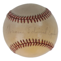 Warren Spahn Signed ONL Baseball (JSA) at PristineAuction.com