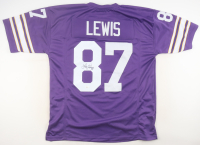 Leo Lewis Signed Jersey (JSA) at PristineAuction.com