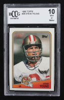 Steve Young 1988 Topps #39 (BCCG 10) at PristineAuction.com
