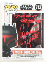 Giancarlo Esposito Signed "STAR WARS" #713 Moff Gideon with Armor Funko Pop! Vinyl Figure Inscribed "Secrets Are My Stock in Trade" (JSA) at PristineAuction.com