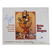 Bolo Yeung Signed "Enter the Dragon" 16x20 Poster (ACOA) at PristineAuction.com