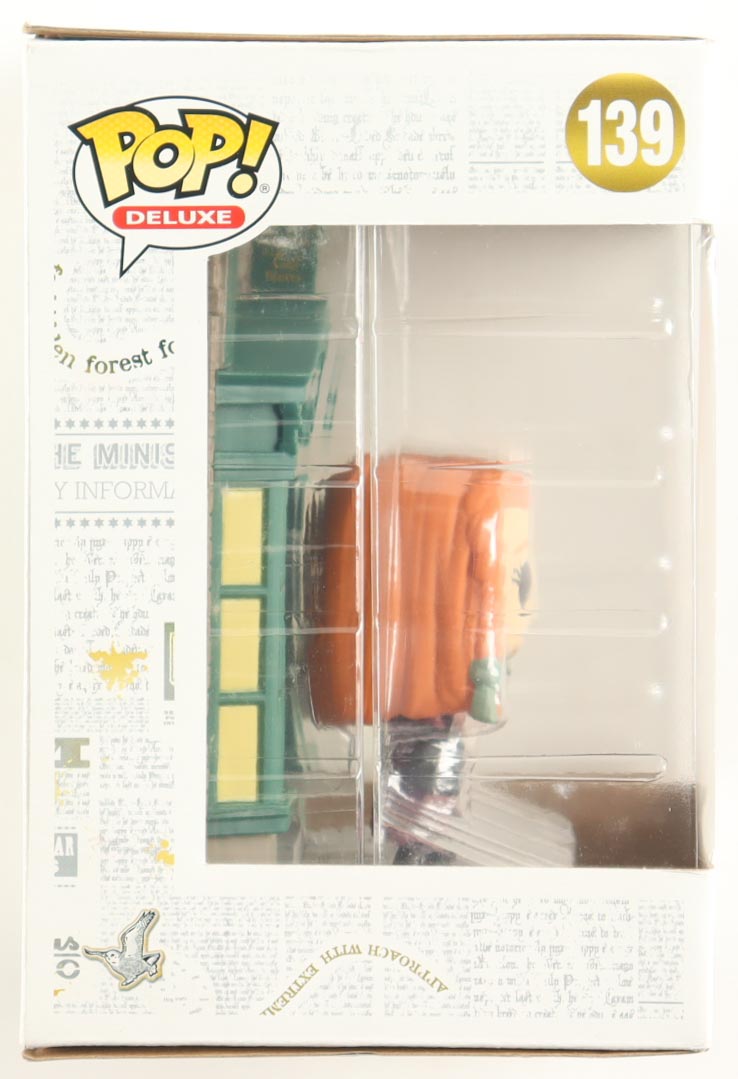 Bonnie Wright Signed "Wizarding World: Harry Potter" #139 Ginny Weasley with Flourish & Blotts Funko Pop! Vinyl Figure Inscribed "Ginny Weasley" (JSA) at PristineAuction.com Bonnie Wright Signed "Wizarding World: Harry Potter" #139 Ginny Weasley with Flourish & Blotts Funko Pop! Vinyl Figure Inscribed "Ginny Weasley" (JSA) at PristineAuction.com