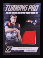 Drake Maye 2024 Zenith Turning Pro Memorabilia #3 RC at PristineAuction.com