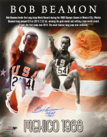 Bob Beamon Signed 16x20 Photo Inscribed "1968 Gold" (Schulte) at PristineAuction.com