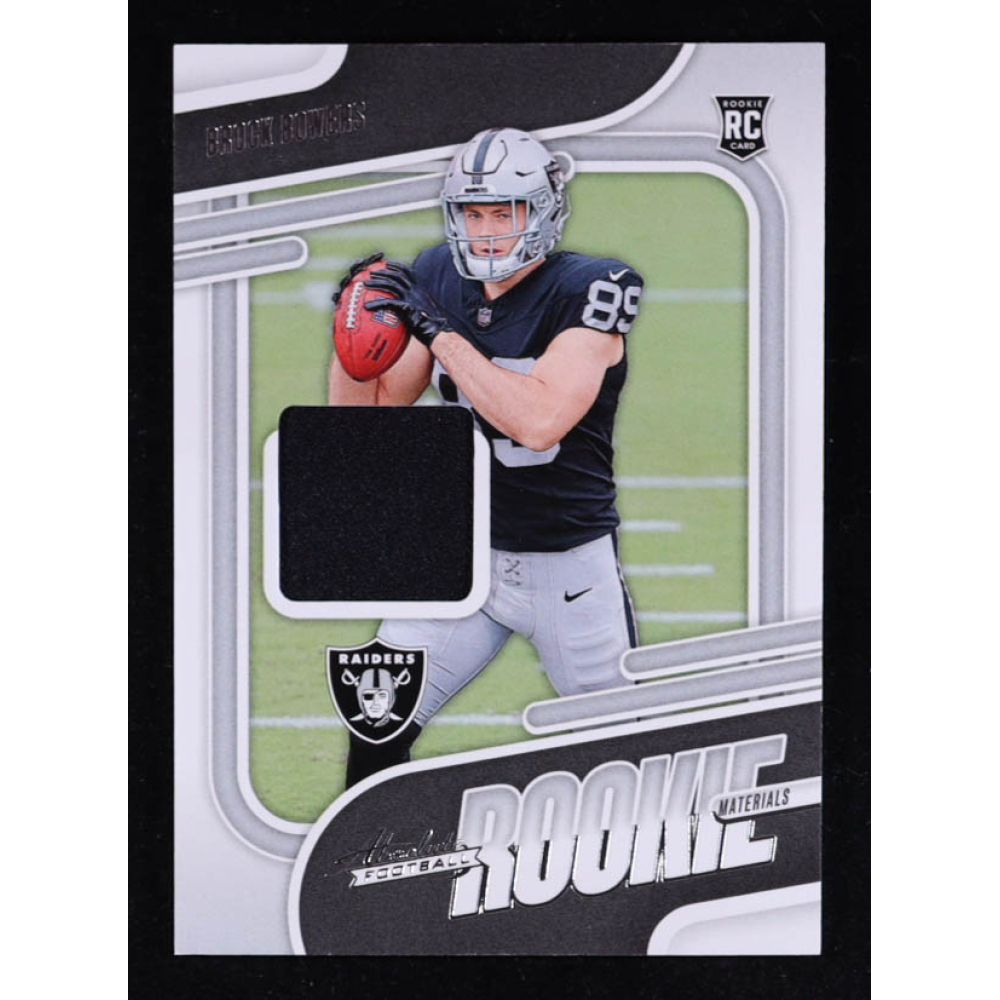 Brock Bowers 2024 Absolute Absolute Rookie Materials #10 RC at PristineAuction.com