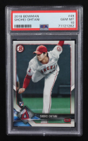 Shohei Ohtani 2018 Bowman #49 RC (PSA 10) at PristineAuction.com