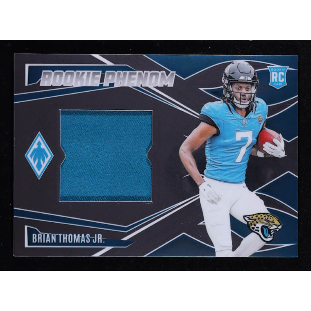 Brian Thomas Jr. 2024 Panini Phoenix Rookie Phenom Jerseys #8 #105/225 RC at PristineAuction.com