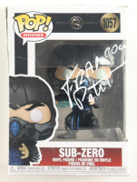 François Petit Signed "Mortal Kombat" #1057 Sub-Zero Funko Pop! Vinyl Figure Inscribed "Sub Zero Wins 2" (JSA) at PristineAuction.com