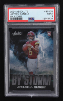 Jayden Daniels 2024 Absolute By Storm #2 RC (PSA 9) at PristineAuction.com
