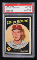 George Anderson 1959 Topps #338 RC (PSA 8) at PristineAuction.com