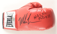 Mike Tyson & Evander Holyfield Signed Everlast Boxing Glove (JSA & Tyson) at PristineAuction.com