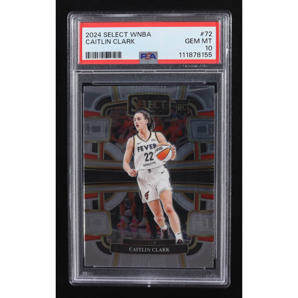 Caitlin Clark 2024 Select WNBA #72 RC (PSA 10) at PristineAuction.com