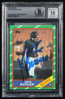 Kevin Butler Signed 1986 Topps #18 RC (BGS | Autograph Graded 10) at PristineAuction.com