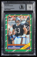 Jay Hilgenberg Signed 1986 Topps #17 (BGS | Autograph Graded 10) at PristineAuction.com
