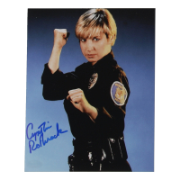 Cynthia Rothrock Signed 8x10 Photo (ACOA) at PristineAuction.com