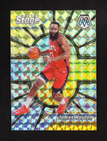 James Harden 2019-20 Panini Mosaic Center Stage Prizms #1 at PristineAuction.com