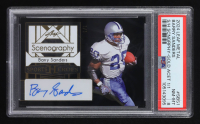 Barry Sanders 2024 Leaf Metal Sports Heroes Scenography Acetate Gold #SBS1 #1/1 (PSA 8) at PristineAuction.com