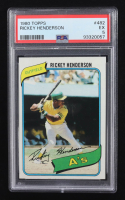 Rickey Henderson 1980 Topps #482 RC (PSA 5) at PristineAuction.com