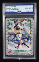 Dansby Swanson Signed 2022 Topps Trading Card Holiday #HW28 (PSA | Autograph Graded 10) at PristineAuction.com