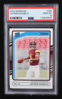 Jayden Daniels 2024 Donruss #389 RR RC (PSA 10) at PristineAuction.com