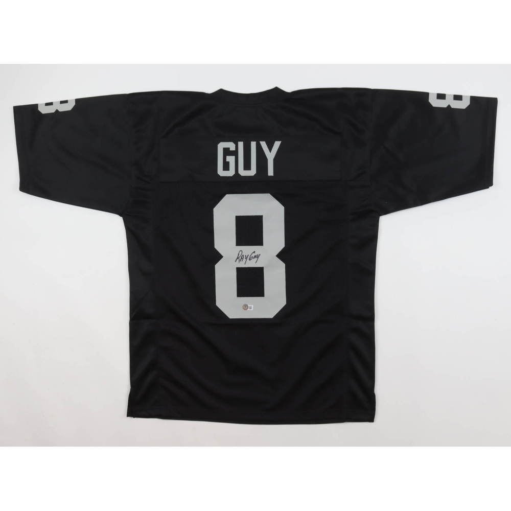 Ray Guy Signed Jersey (Beckett) at PristineAuction.com