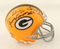 Packers Mini Helmet Signed by (4) with Carroll Dale, Dave Robinson, Jerry Kramer & Don Horn Inscribed "Ice Bowl 12-31-67" (JSA) at PristineAuction.com