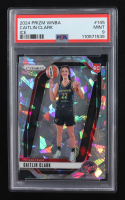 Caitlin Clark 2024 Panini Prizm WNBA Prizms Ice #145 RC (PSA 9) at PristineAuction.com