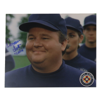 Donovan Scott Signed "Police Academy" 8x10 Photo Inscribed "Leslie" (ACOA) at PristineAuction.com