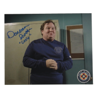 Donovan Scott Signed "Police Academy" 8x10 Photo Inscribed "Leslie" (ACOA) at PristineAuction.com