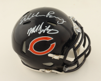 Mike Singletary & William Perry Signed Bears Speed Mini Helmet (JSA) at PristineAuction.com