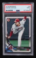 Shohei Ohtani 2018 Bowman #49 RC (PSA 9) at PristineAuction.com