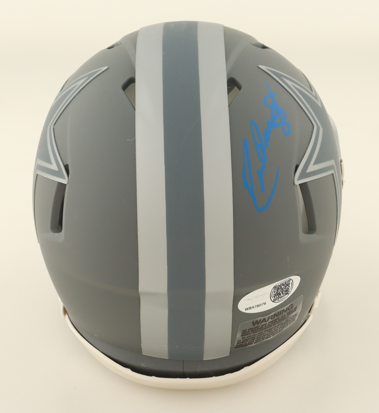 Drew Pearson & Randy White Signed Cowboys Slate Alternate Speed Mini Helmet Inscribed "HOF 94" (JSA) at PristineAuction.com Drew Pearson & Randy White Signed Cowboys Slate Alternate Speed Mini Helmet Inscribed "HOF 94" (JSA) at PristineAuction.com