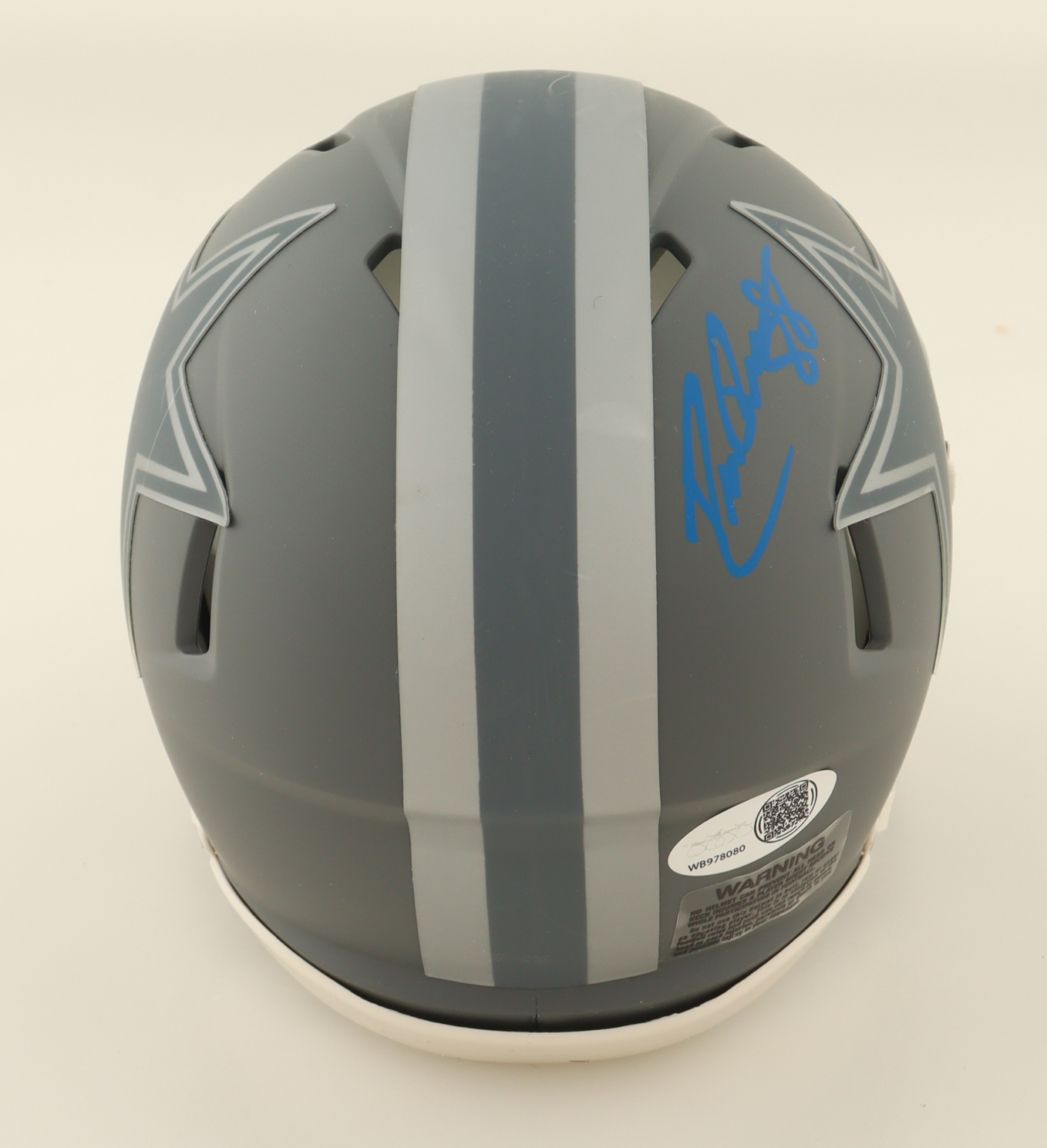 Drew Pearson & Randy White Signed Cowboys Slate Alternate Speed Mini Helmet Inscribed "HOF 94" (JSA) at PristineAuction.com Drew Pearson & Randy White Signed Cowboys Slate Alternate Speed Mini Helmet Inscribed "HOF 94" (JSA) at PristineAuction.com