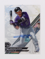 Trevor Story 2017 Topps High Tek Autographs #HTTS at PristineAuction.com