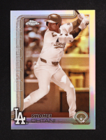 Shohei Ohtani 2025 Topps Chrome Sepia Refractors #1 at PristineAuction.com