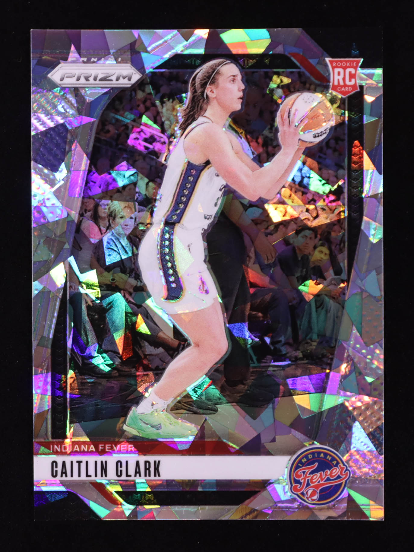 Caitlin Clark 2024 Panini Prizm WNBA Prizms Ice #22 RC at PristineAuction.com Caitlin Clark 2024 Panini Prizm WNBA Prizms Ice #22 RC at PristineAuction.com