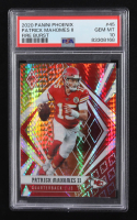 Patrick Mahomes II 2020 Panini Phoenix Fire Burst #45 (PSA 10) at PristineAuction.com