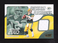 Aaron Rodgers 2021 Score Freshman Flashback Jerseys #8 at PristineAuction.com