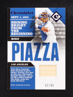 Mike Piazza 2017 Panini Chronicles Swatches Purple #18 #83/99 at PristineAuction.com