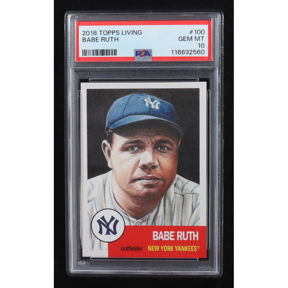 Babe Ruth 2018 Topps Living #100 (PSA 10) at PristineAuction.com