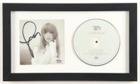 Taylor Swift Signed "The Tortured Poets Department" Custom Framed CD Insert Display (PSA) at PristineAuction.com